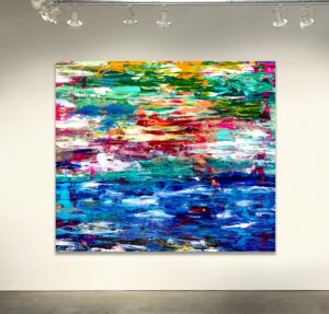 Our Layers - Abstract Expressionism by Estelle Asmodelle