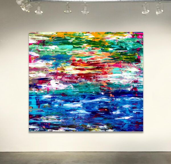 Our Layers - Abstract Expressionism by Estelle Asmodelle
