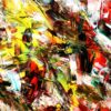 Untitled 84 - Abstract Expressionism by Estelle Asmodelle 5