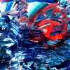 Blue Turbulence - Abstract Expressionism by Estelle Asmodelle 7