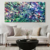 Caressing Undulation - Abstract Expressionism by Estelle Asmodelle 90