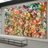 Untitled 84 - Abstract Expressionism by Estelle Asmodelle