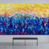 Untitled 86 - Abstract Expressionism by Estelle Asmodelle 7