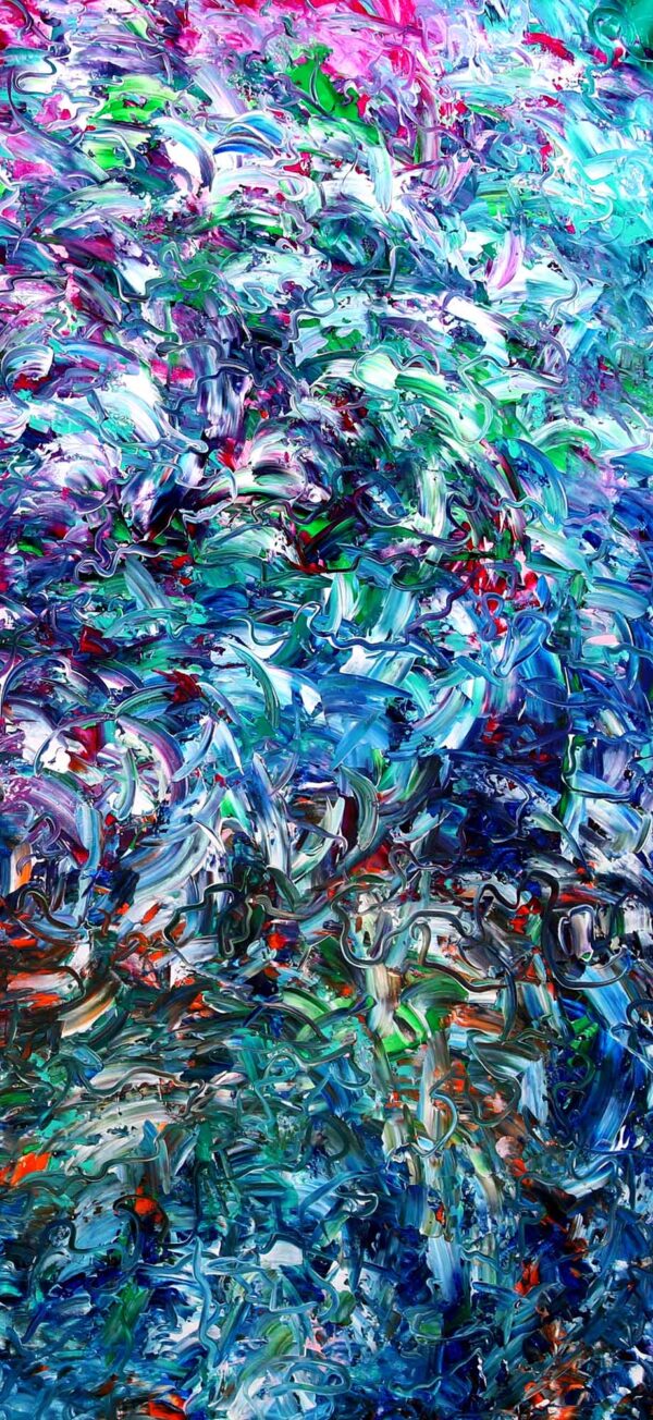 Entry into Elysium - Abstract Expressionism by Estelle Asmodelle 2