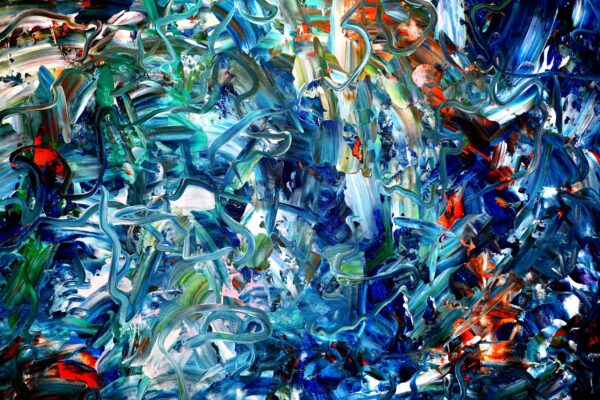 Entry into Elysium - Abstract Expressionism by Estelle Asmodelle 6