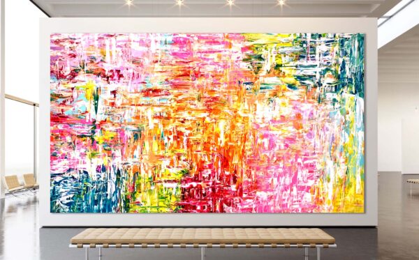 Untitled 87 - Abstract Expressionism by Estelle Asmodelle
