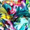Lush Encounter - Abstract Expressionism by Estelle Asmodelle 2
