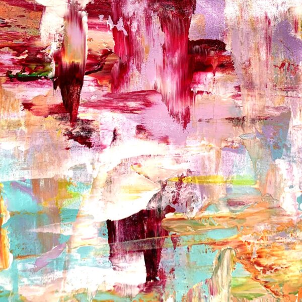 Untitled 87 - Abstract Expressionism by Estelle Asmodelle 5