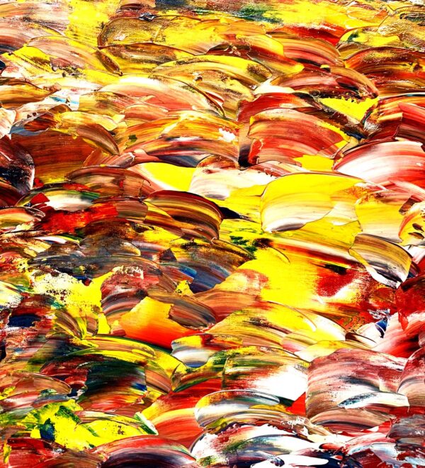 Vivid Waterscape - Abstract Expressionism by Estelle Asmodelle 2