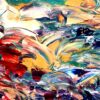 Vivid Waterscape - Abstract Expressionism by Estelle Asmodelle 4