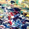Vivid Waterscape - Abstract Expressionism by Estelle Asmodelle 6