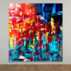 Intrusion - Abstract Expressionism by Estelle Asmodelle