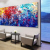 Vivid Waterscape - Abstract Expressionism by Estelle Asmodelle