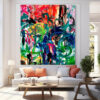 Finding One's Way - Abstract Expressionism by Estelle Asmodelle