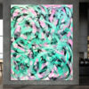 Circular Evolution - Abstract Expressionism by Estelle Asmodelle