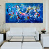 Deep Sea Creatures - Abstract Expressionism by Estelle Asmodelle