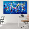 Deep Sea Creatures - Abstract Expressionism by Estelle Asmodelle 8