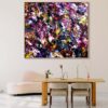 Darkened Crystals - Abstract Expressionism by Estelle Asmodelle 3