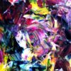 Darkened Crystals - Abstract Expressionism by Estelle Asmodelle 6
