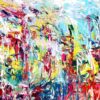 Koko de Machimasu (I'll Wait Here) - Abstract Expressionism by Estelle Asmodelle 8