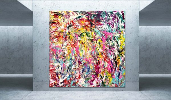 Engagement at Avalon - abstract expressionism by Estelle Asmodelle 5