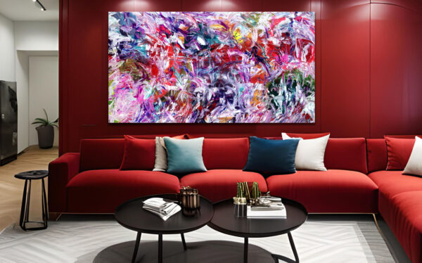Fine Articulation - abstract expressionism by Estelle Asmodelle 3
