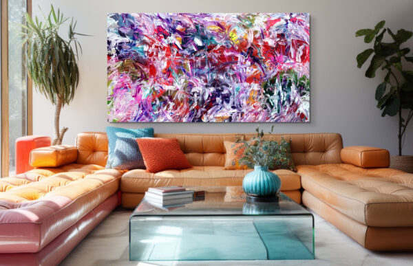 Fine Articulation - abstract expressionism by Estelle Asmodelle 4