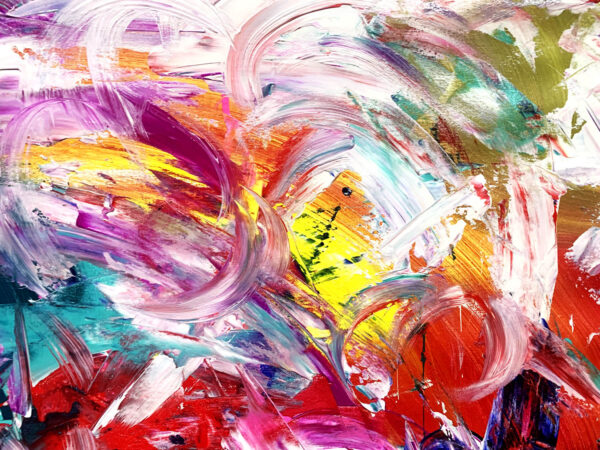 Fine Articulation - abstract expressionism by Estelle Asmodelle 6