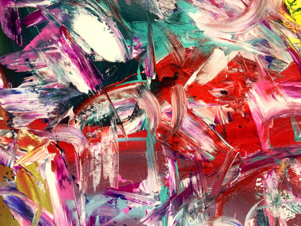 Fine Articulation - abstract expressionism by Estelle Asmodelle 8