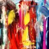 Amidst the Controversy - abstract expressionism by Estelle Asmodelle 6