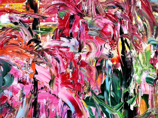 A Long Japan Sojourn - abstract by Estelle Asmodelle 5