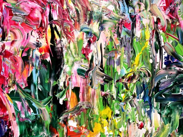 A Long Japan Sojourn - abstract by Estelle Asmodelle 6