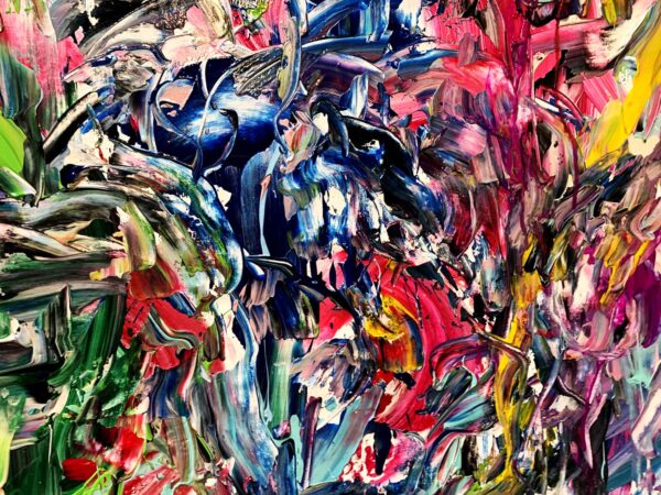A Long Japan Sojourn - abstract by Estelle Asmodelle 7