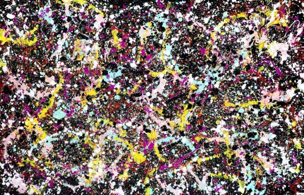 Luminous Entanglement - abstract expressionism by Estelle Asmodelle 3
