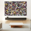 Luminous Entanglement - abstract expressionism by Estelle Asmodelle