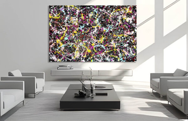 Luminous Entanglement - abstract expressionism by Estelle Asmodelle 3