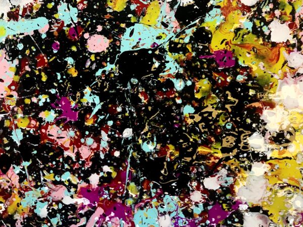 Luminous Entanglement - abstract expressionism by Estelle Asmodelle 3