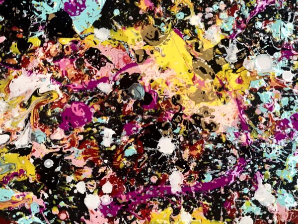 Luminous Entanglement - abstract expressionism by Estelle Asmodelle 4